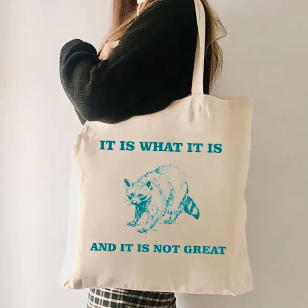 NWT Yet Another People Person Canvas Bag now With Animals!